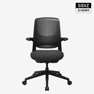 시디즈 리니에 컴퓨터 책상 의자 플렉스 블랙, 차콜