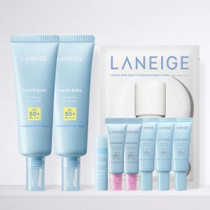 [본사직영] 라네즈 워터뱅크 유브이 베리어 선크림 50ml 2개 SPF50+ PA++++ / 백탁없는 수분 선크림