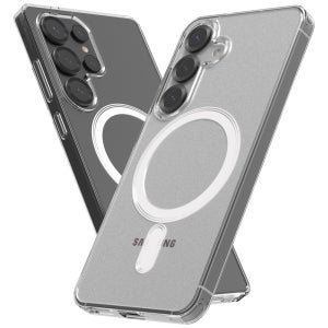 엔조위크 마그네틱 베이직 맥세이프 케이스 2개 투명, 갤럭시S23 플러스