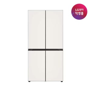 [LG전자 직영] LG디오스 오브제컬렉션 STEM 냉장고 Fit&Max 미스트 베이지(M626GBB052)