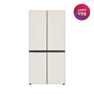 [LG전자 직영] LG디오스 오브제컬렉션 STEM 냉장고 Fit&Max 미스트 토프(M626GGG052S)