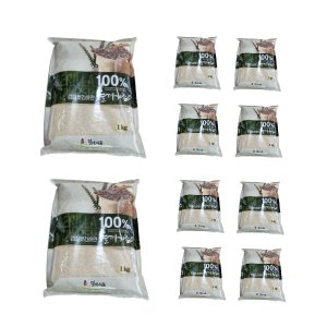 맑은식품 껍질벗긴 흰들깨가루 1KG 10개 (1박스)