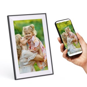 스마트 디지털액자 터치스크린 동영상 사진 앨범 스마트폰 와이파이 USB메모리 SD카드