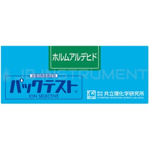 KYORITSU WAK-FOR 포름알데히드 팩테스트, 수질검사키트