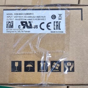 ECM B3M C20602RS1 델타 200W AC 서보모터