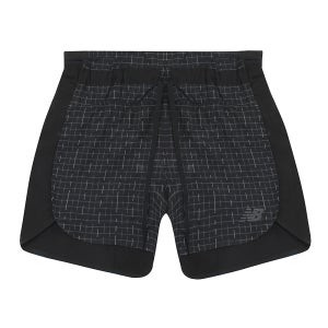 뉴발란스 여성반바지 임팩트런 우븐 러닝 운동 짐웨어 운동복 WS31255-BK