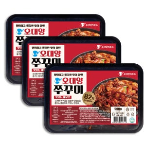 [행사] 오대양 양념쭈꾸미 오대양씨푸드 매운맛 간편조리 HCCAP 1.5kg, 1개