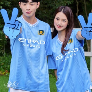 체육대회 반티 단체티 축구 유니폼 맨시티 A336 남녀공용