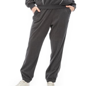 루카 여성 차콜 ALL-TIME 모던 와이드 조거 팬츠(VE11LP326PTK)