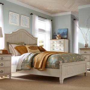 미라지가구 밀부룩 원목 침대 퀸 하단매트리스 포함 Q 112 Millbrook