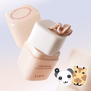 루나 그라인딩 컨실 버터 10g (+오얼모얼 기린&팬더 퍼프)