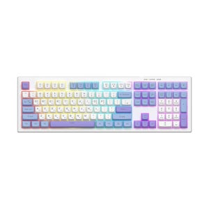 LED 불빛나는 USB 유선 키보드 어린이 아이들 여저친구 선물 예쁜 이쁜 저소음 조용한 멤브레인 키보드 CMK108