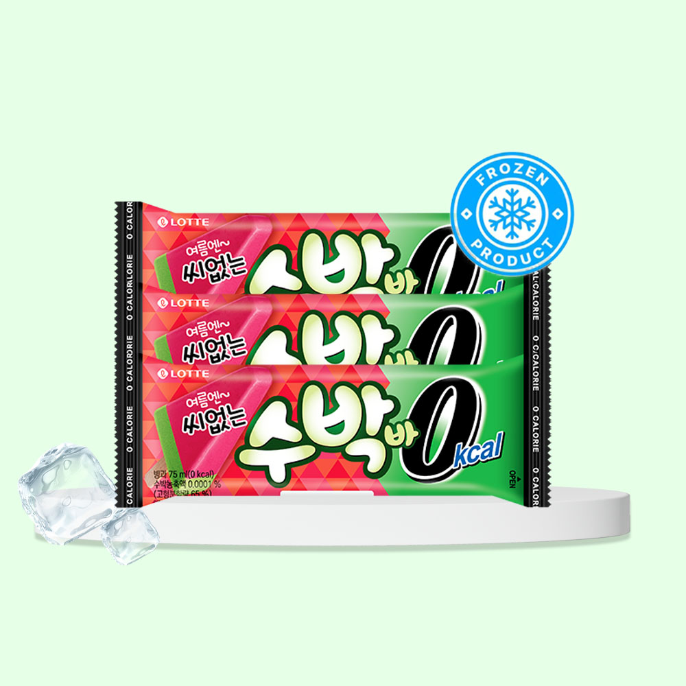 막대 바 아이스크림 씨없는 수박바 제로