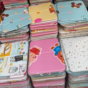 충무산업 PVC 의자 소파 정사각 접이식 미니매트 방석 (색상랜덤)