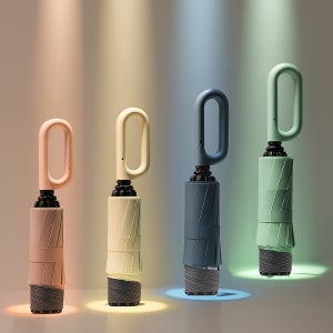 클립스 자동 3단 접이식 거꾸로 우산 자외선차단 튼튼한 거꾸로3단우산 판촉물 답례품