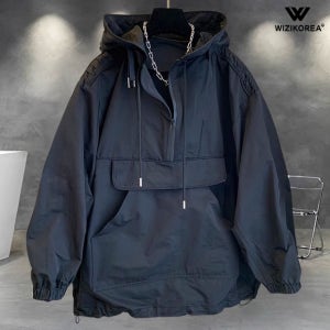 남성 풀오버 후드 자켓 봄 여름 아노락 바람막이 점퍼 WI221J