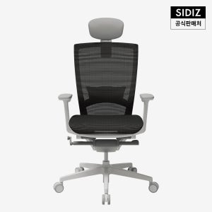 시디즈 T50 AIR 컴퓨터 책상 의자 화이트 (HLDA) 블랙