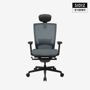 시디즈 T50 AIR 컴퓨터 책상 의자 BLACK (HLDA) 블루