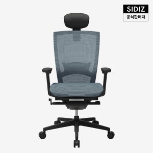 시디즈 T50 AIR 컴퓨터 책상 의자 BLACK (HLDA) 블루