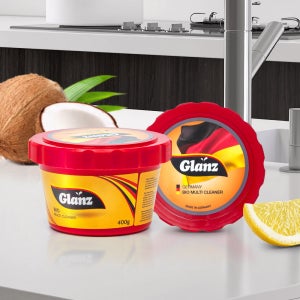 글란츠 바이오 멀티 클리너,다목적 세제,광택 천연 세제,독일 빌케사 제품 400g, 1개 +수세미 증정