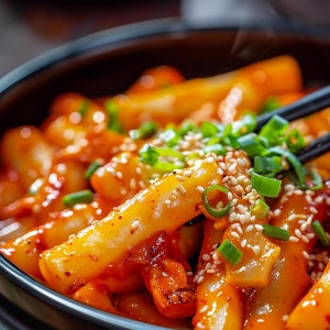 8가지맛 쌀떡 밀떡 짜장 로제 떡볶이 밀키트