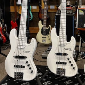 ATELIERZ M265 CUSTOM ALL WHITE COLOR 5현 베이스기타 19mm 70s