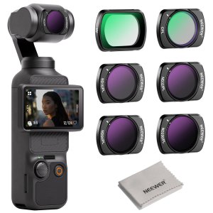 NEEWER FL-P7 DJI 오즈모 포켓 3 전용 ND/PL/UV/CPL 마그네틱 필터 6종 세트