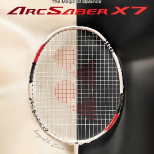 요넥스 배드민턴라켓 ARCSABER X7 중상급자 올라운드