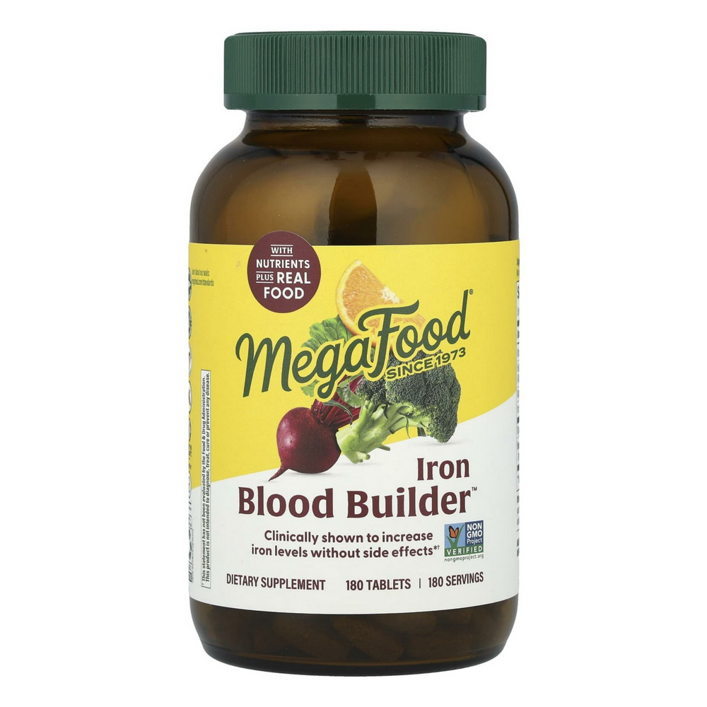 <b>메가푸드</b> MegaFood 아이언 철분 블러드 빌더 180타블렛
