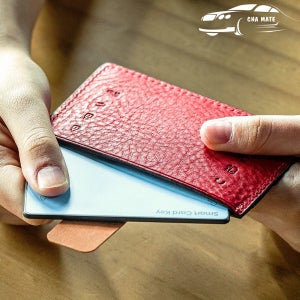 아이오닉 9 5 6 싼타페 MX5 가죽 스마트 카드키 케이스 카드 지갑 홀더 지갑 선물