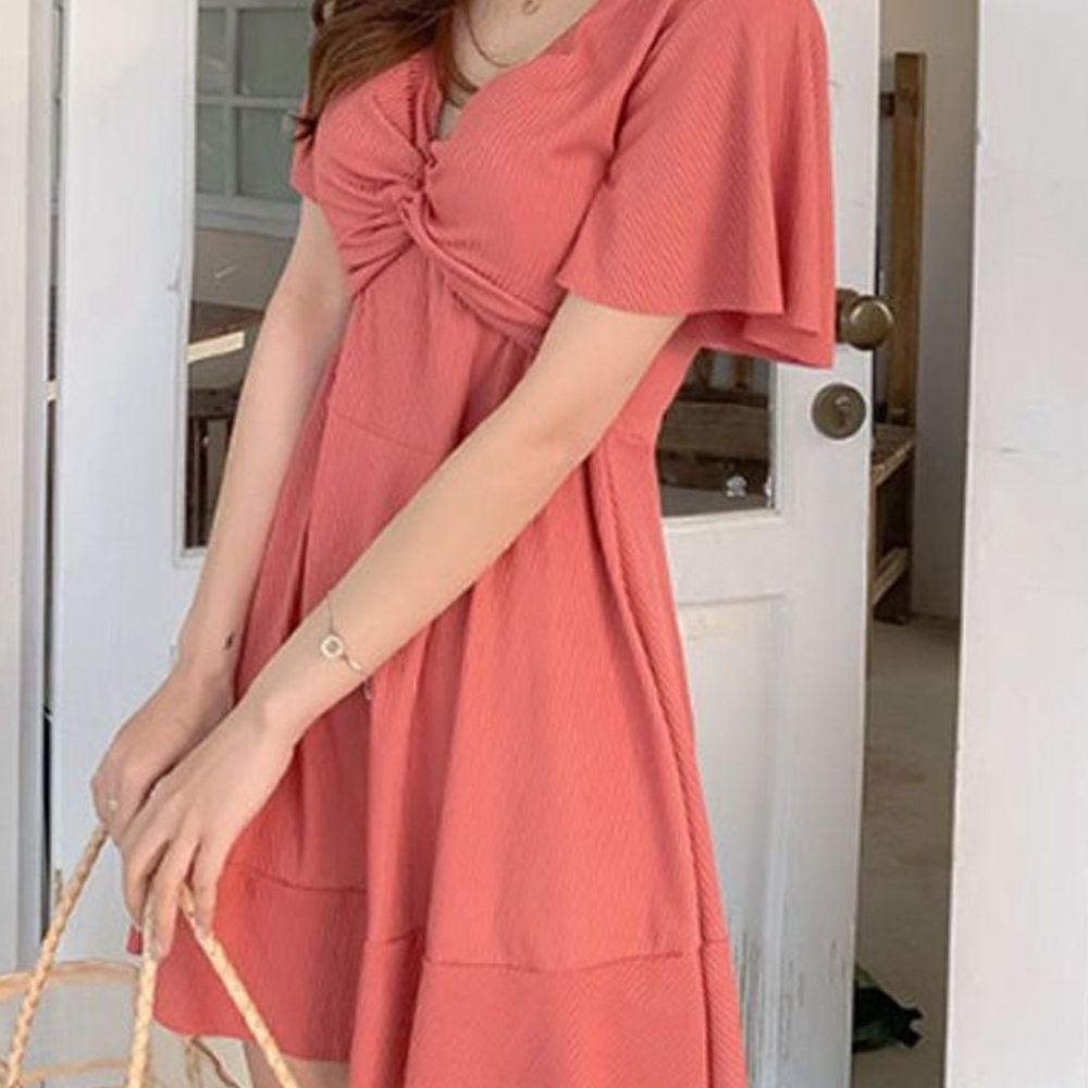 홀터넥 원피스 수영복 트렌디한 러플 여성 수영복 DO8857 편안한