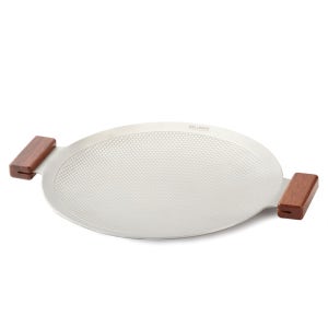 벨락 통3중 스텐 원형 그리들 팬 30cm 세트 (가방 전용솔 포함) 바베큐 불판