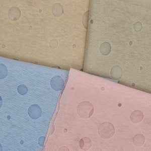 도트 번아웃 원단 150cm폭 커튼 소품용 4컬러 패브릭