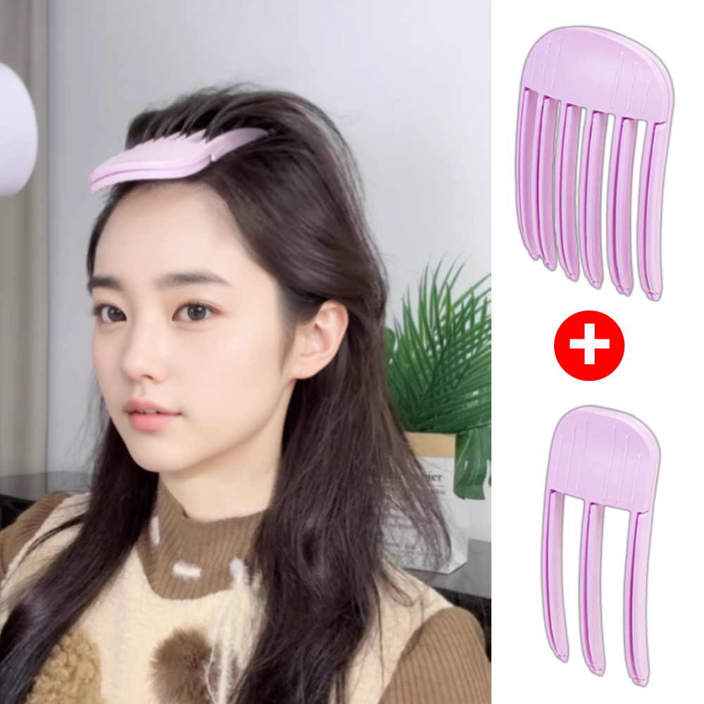 깊숙한 가르마<b>볼륨</b>집게 1+1 앞머리<b>볼륨</b>픽 <b>볼륨</b>집게 머리뿌리살리기