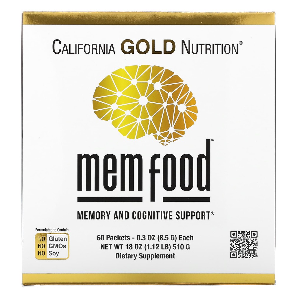 CGN <b>MEM</b> <b>FOOD</b>, 트랜스 레스베라트롤 PQQ, 60팩 8.5g