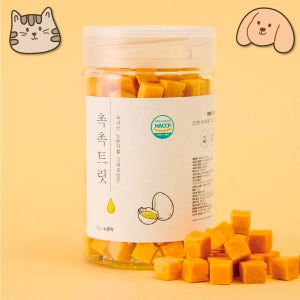 촉촉트릿 고양이 강아지 노른자 동결건조 간식 75g