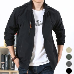 남자 바람막이 자켓 상의