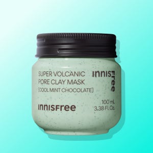 이니스프리 수퍼 화산송이 모공 마스크 100mL [쿨 민트 초콜릿]