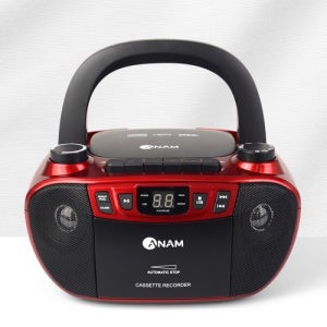 아남 라디오 카세트 A-90 CD플레이어 FM AM 라디오 레트로 카세트