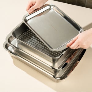 쉐프윈 316STS 스텐밧드세트 스텐반찬통세트 만능캐니스터 3종 풀세트