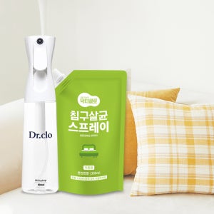 닥터클로 침구살균스프레이 300ml 매트리스 침구 이불 냄새제거 살균 탈취99.9%