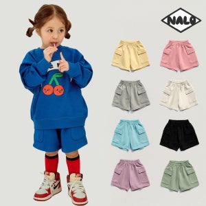 나로키즈 반바지 조거 트레이닝 쇼츠 하프팬츠 9color