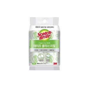 3M 스카치 브라이트 테이프클리너 중형 (리필2입)