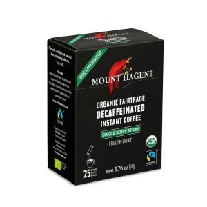 마운트하겐 유기농 디카페인커피 스틱 2g x 25개입, 1개입, 1개