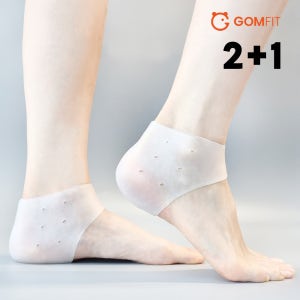 곰피트 3세트 발뒤꿈치 갈라짐 각질관리 실리콘 보습패드 양말 각질제거 남녀공용