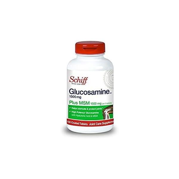 글루코사민 <b>연골</b> <b>쉬프</b> 1500mg 플러스 MSM 히알루론산 150정 (7팩)