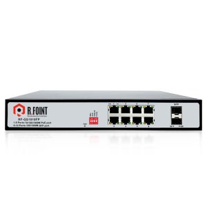 POE 기가 8포트 허브 스위치 2SFP 대용량 정규격 150W GS1010FP