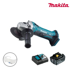 makita 마끼다 18V 충전그라인더 5.0Ah 배터리 1팩세트 DGA402 엔텍고글