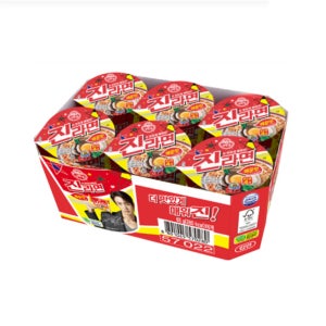 컵라면 오뚜기 진라면 매운맛 65g X 6개 편의점라면