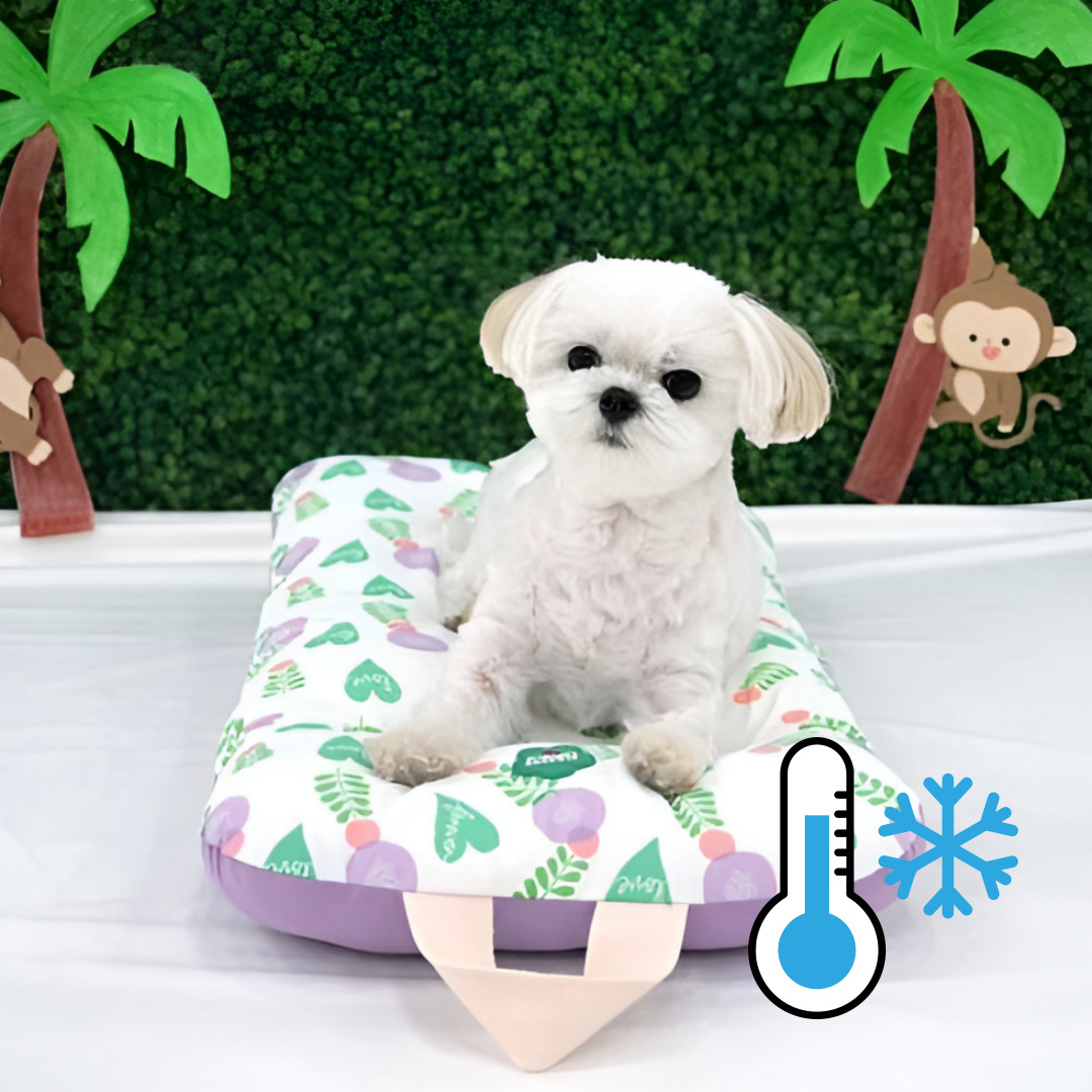 패리스독 강아지 유모차 개모차 개꿀잠 양면 방석 쿨 멀티 쿠션